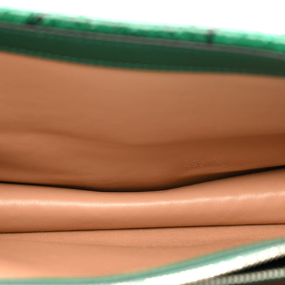 Gucci Snakeskin Small Dionysus Shoulder Bag Green 5 of 17