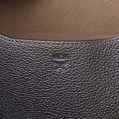 MCM Metallic Grained Calfskin Medium Top Zip Tote Spike Silver 6 of 18