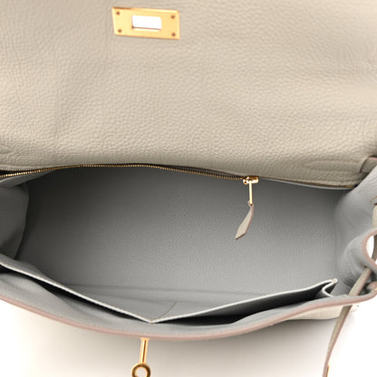 Hermes Togo Kelly Retourne 32 Gris Perle 5 of 9