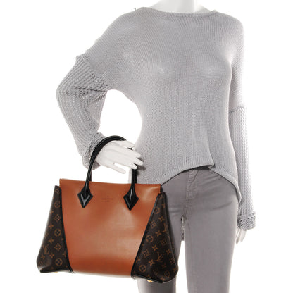 Louis Vuitton Monogram Cuir Orfevre Tote W PM Noisette 2 of 8