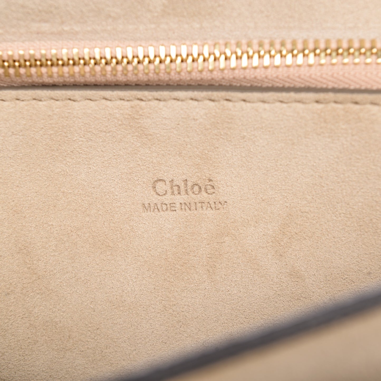 Calfskin Suede Medium Faye Shoulder Bag Motty Grey