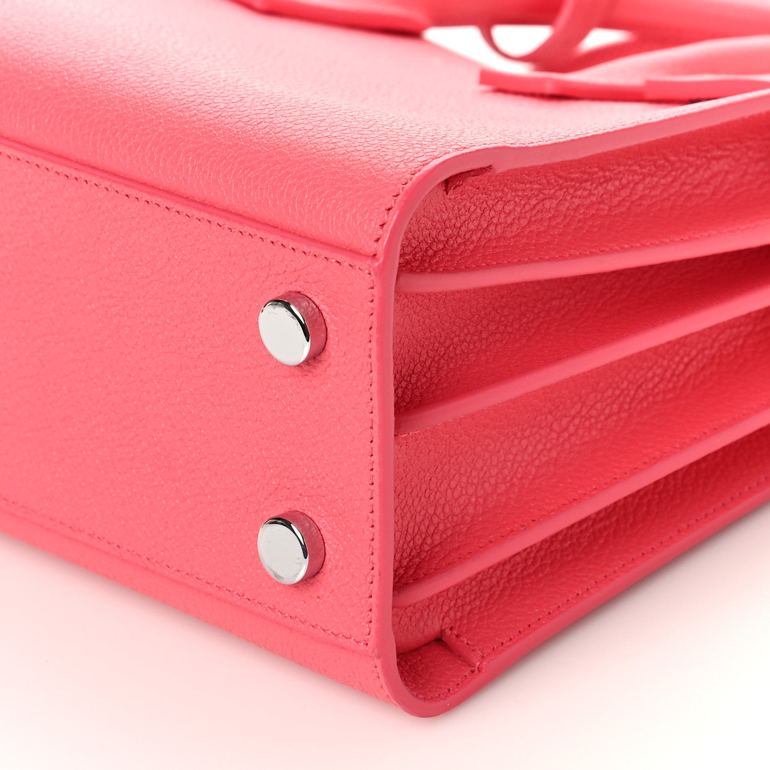 Saint Laurent Calfskin Nano Sac De Jour Rose Clair 8 of 8