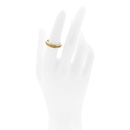 Elizabeth Locke 19K Yellow Narrow Band Ring 53 6.25 2 of 4