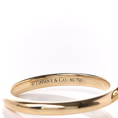Tiffany 18K Yellow Gold 8mm HardWear Ball Ring 57 8 4 of 5