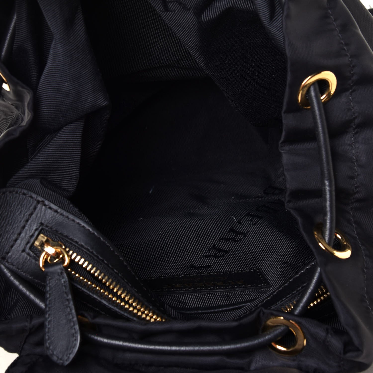 Burberry Nylon Medium Rucksack Backpack Black 4 of 5