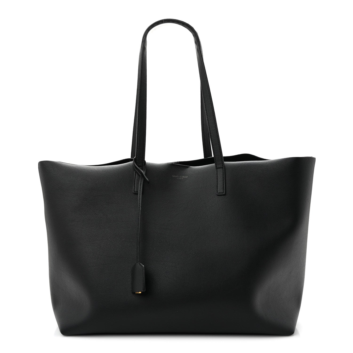 Saint Laurent Calfskin Large Shopping Tote Black 1 of 13