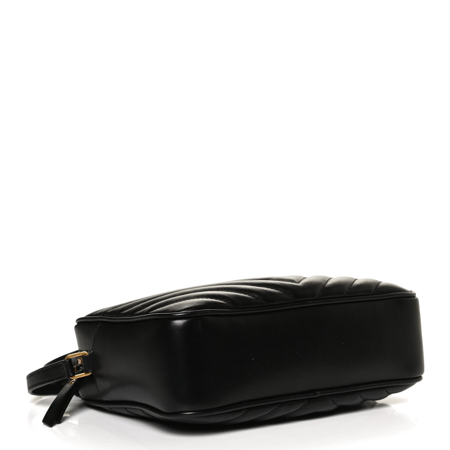 Calfskin Matelasse Monogram Lou Camera Bag Black