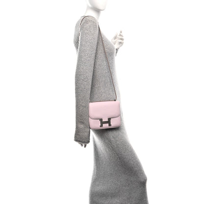 Hermes Chevre Mysore Constance 18 Mauve Pale 2 of 12