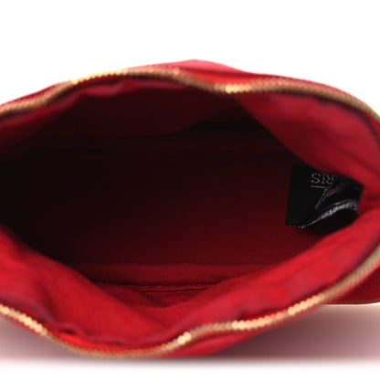 Hermes Cotton Canvas Mini Bolide Travel Cosmetic Pouch 5 of 15