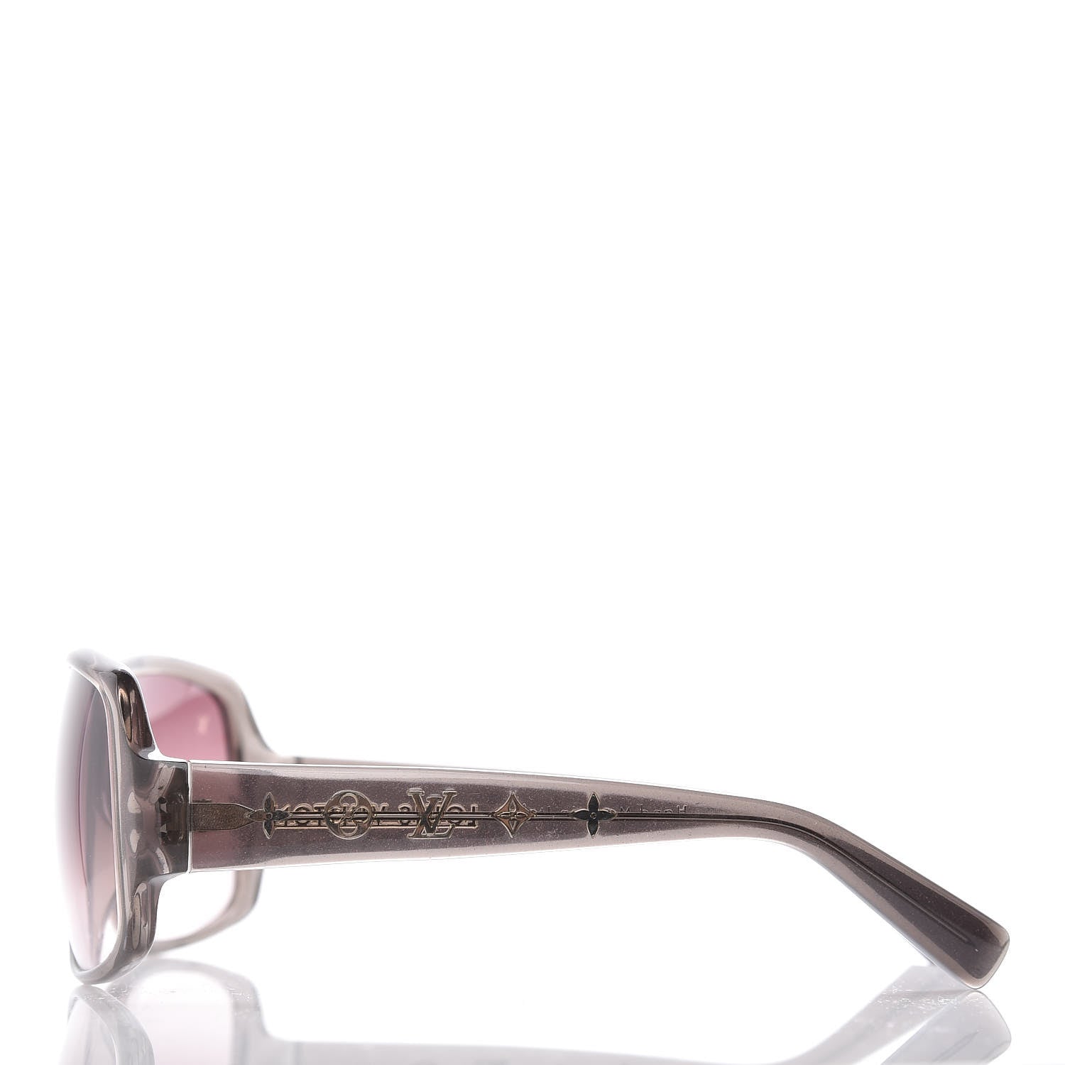Louis Vuitton Obsession Carre Glitter Sunglasses Z0072E Grey 3 of 7