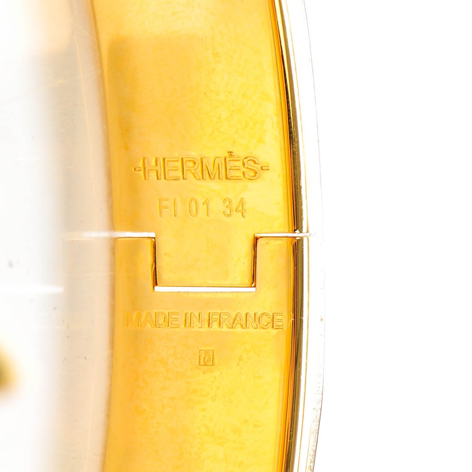 Hermes Enamel Narrow Clic Clac H Bracelet PM Indigo 5 of 6