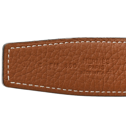 Hermes Box Togo 32mm H Belt 90 36 Black Gold 3 of 4