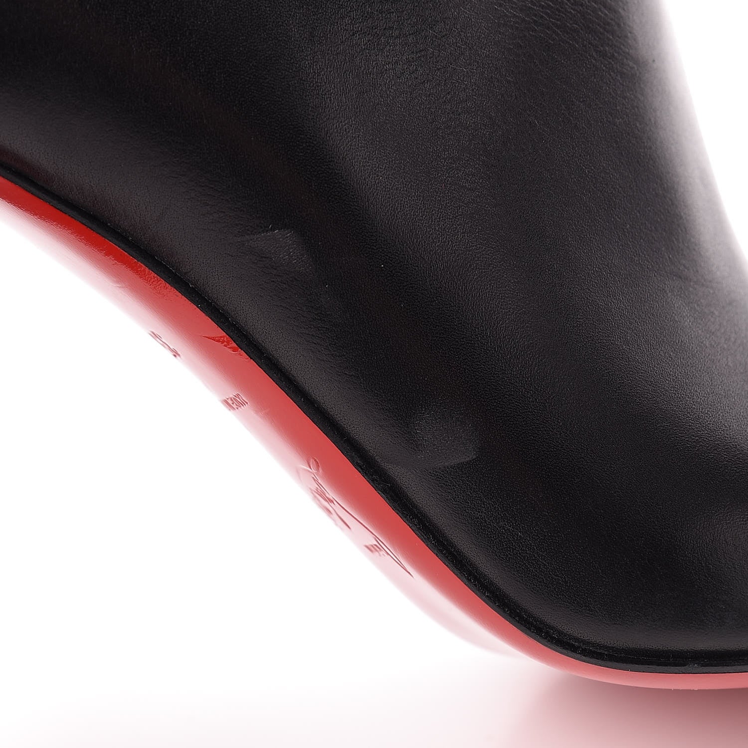 Christian Louboutin Patent Calf CL 85 Boot 35 Black 10 of 11