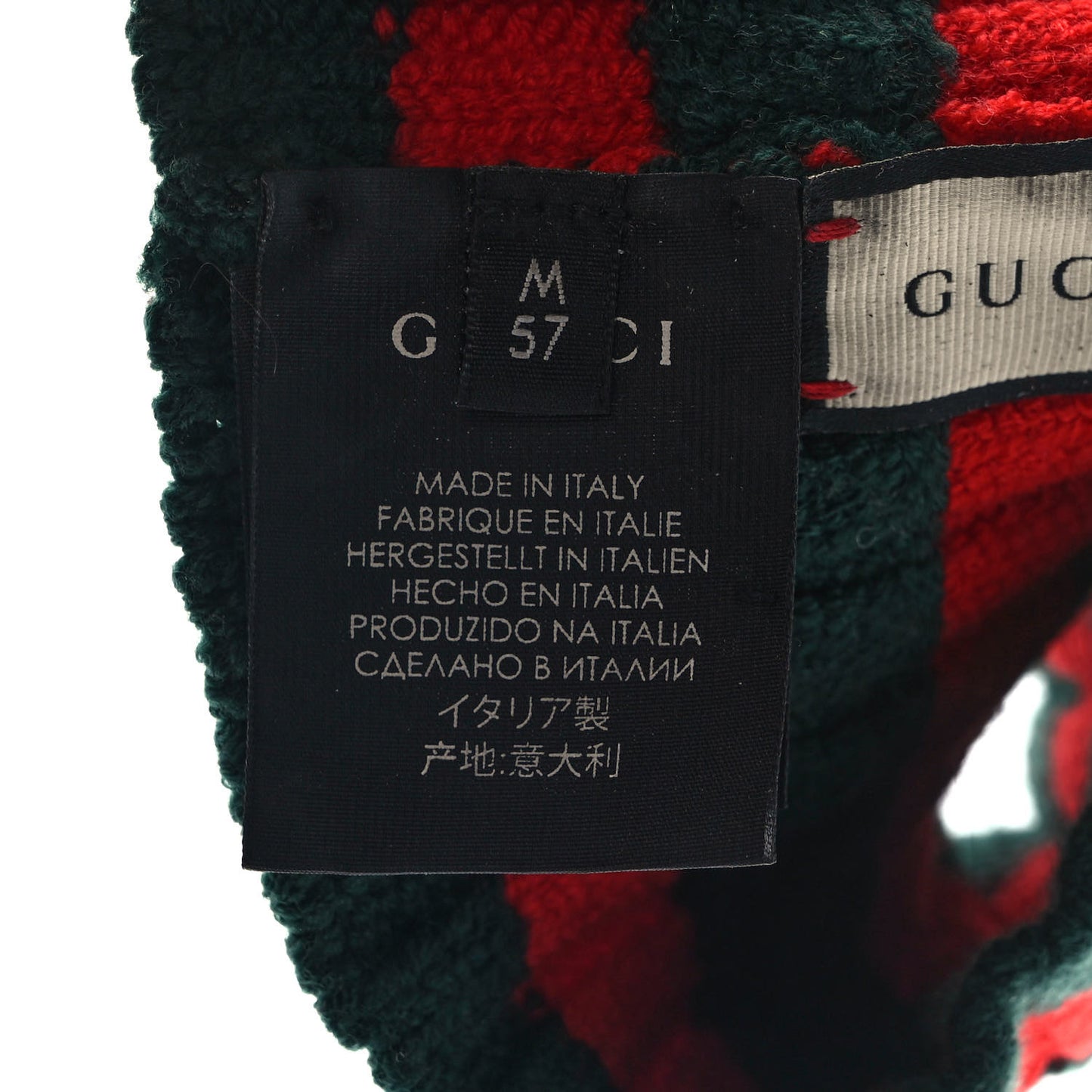 Wool Knit Web Headband M 57
