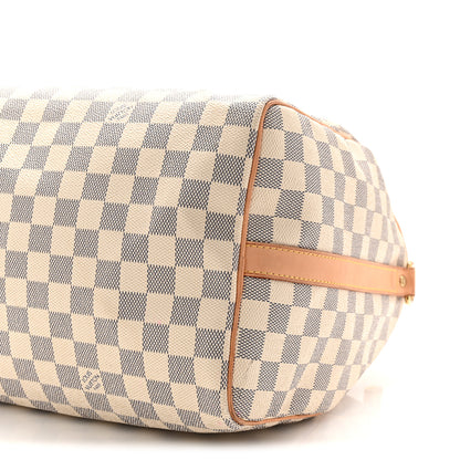 Louis Vuitton Damier Azur Speedy Bandouliere 35 10 of 12