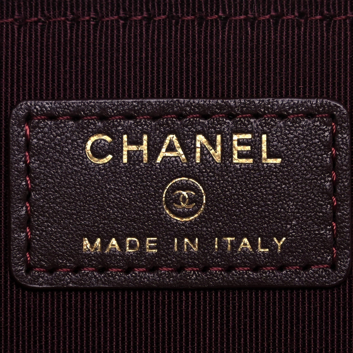 Chanel Lambskin Quilted Small Vanity Case With Chain Black 6 of 10