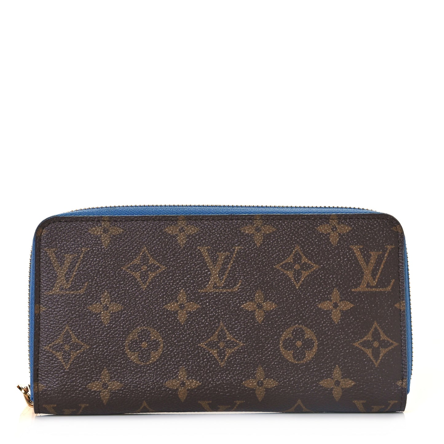 Monogram Zippy Wallet Blue Jean