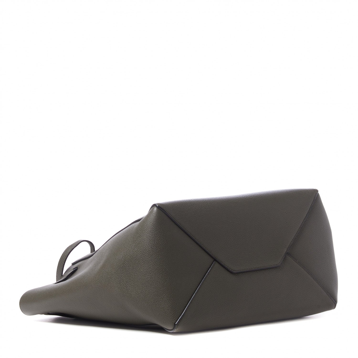 Celine Soft Grained Calfskin Small Belt Cabas Phantom Taupe 3 of 9