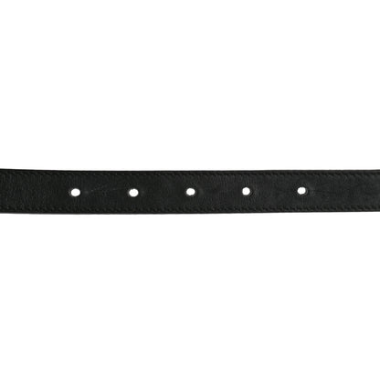Gucci Calfskin Double G 20mm Belt 75 30 Black 3 of 6