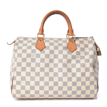 Louis Vuitton Damier Azur Speedy 30 1 of 18