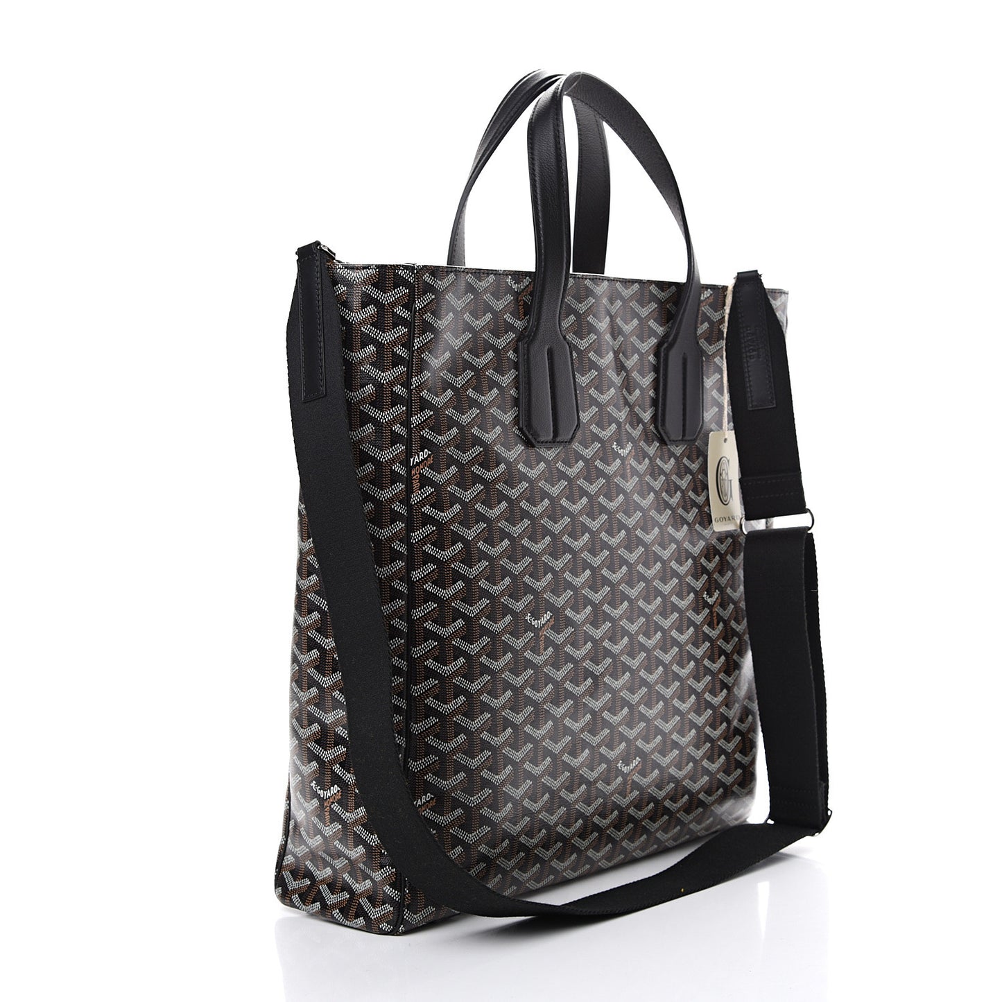 Goyardine Voltaire III Tote Black