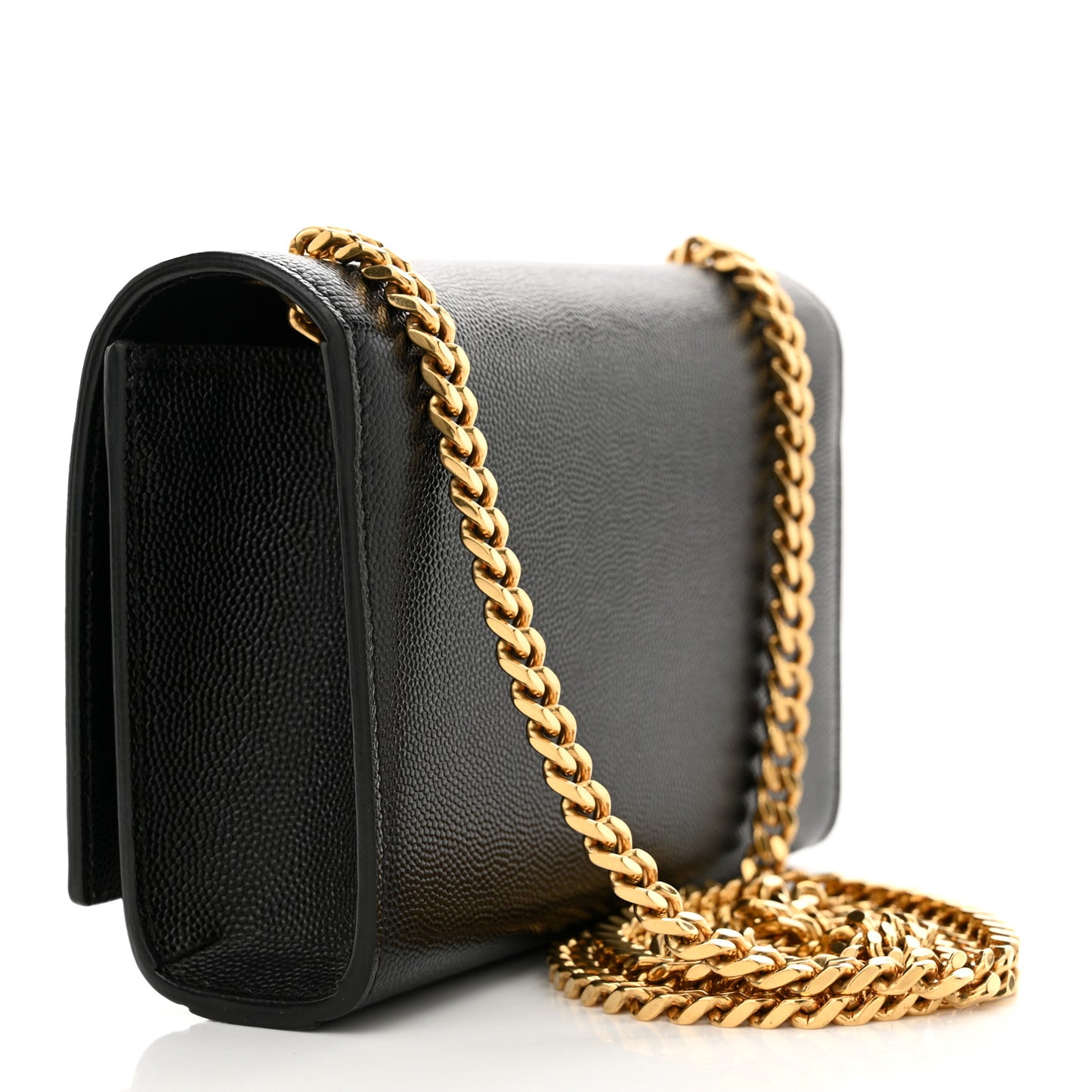 Grain De Poudre Small Monogram Kate Satchel Black