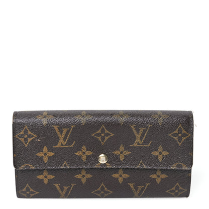 Louis Vuitton Monogram Leopard Sarah Wallet Blanc Corail 1 of 10