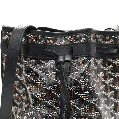 Goyard Goyardine Petit Flot Bucket Bag PM Black 7 of 11