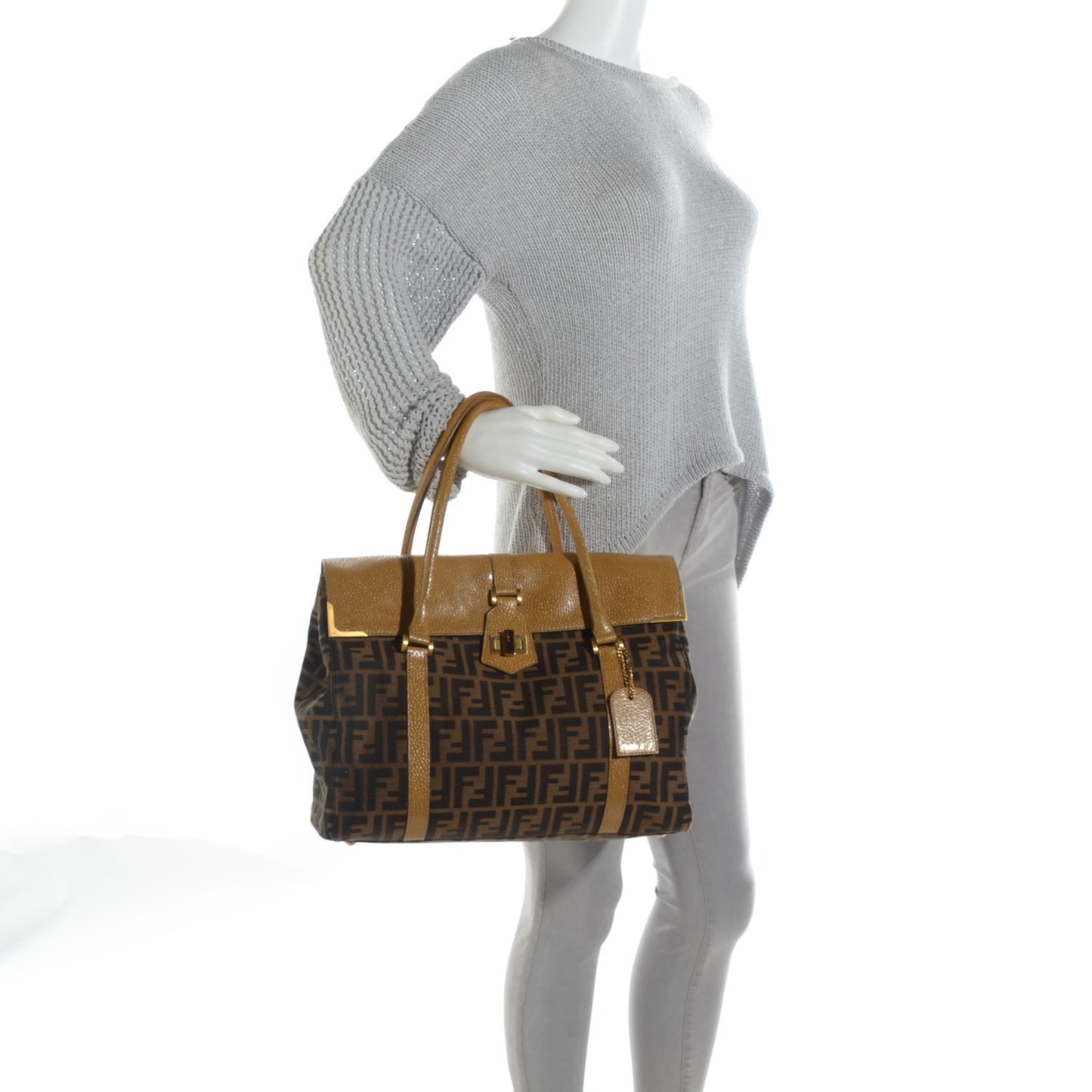 Zucca Classico No. 2 Satchel Tobacco