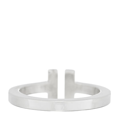 Tiffany Sterling Silver T Square Ring 54 7 3 of 4