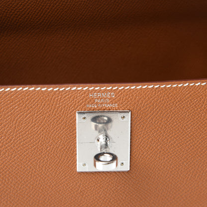 Hermes Epsom Kelly Sellier 28 Gold 8 of 10