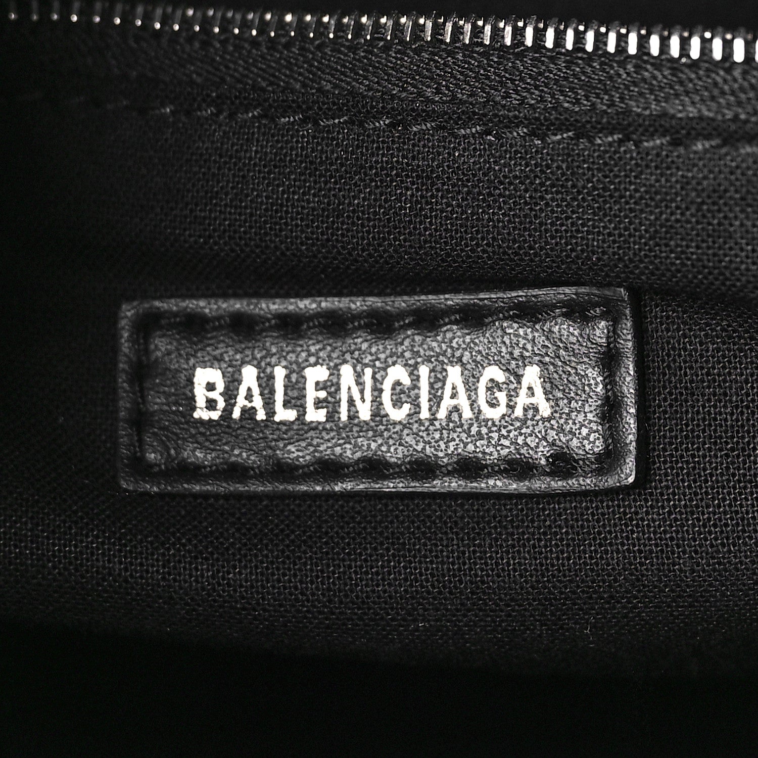 Balenciaga Cotton Canvas Diagonal BB Monogram Small Sharp Tote Black White 6 of 8