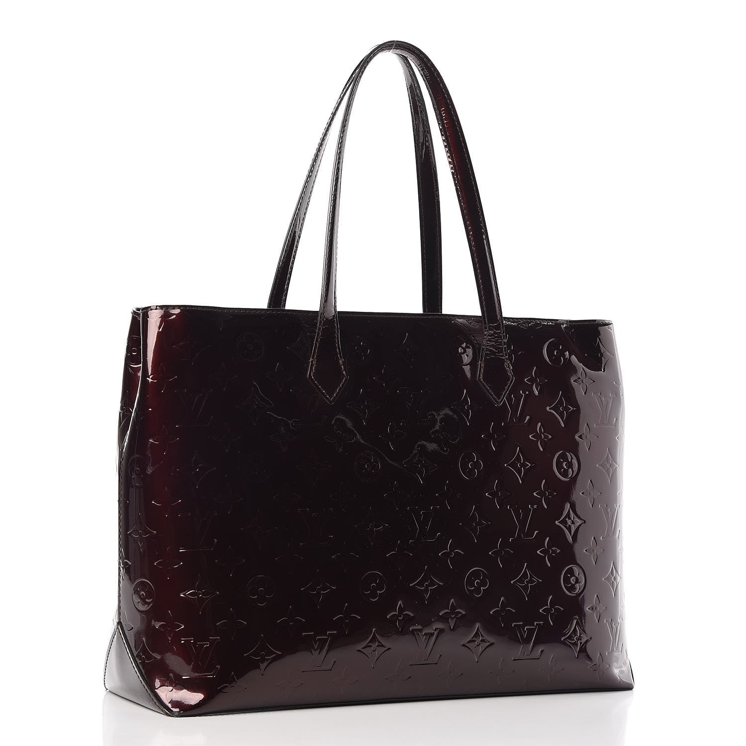 Louis Vuitton Vernis Wilshire MM Amarante 3 of 19