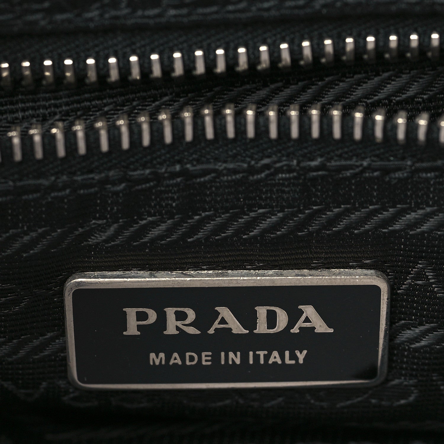 Prada Nylon Saffiano Vela Messenger Bag Black 6 of 10