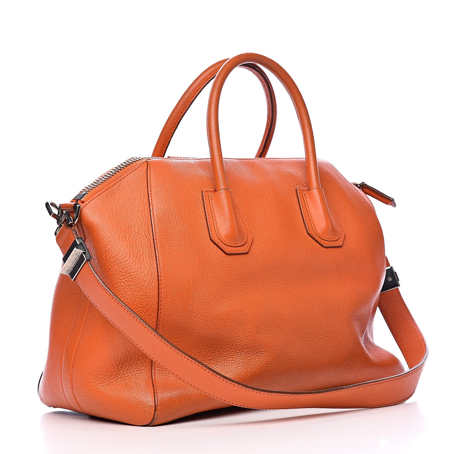 Givenchy Sugar Goatskin Medium Antigona Orange 3 of 17
