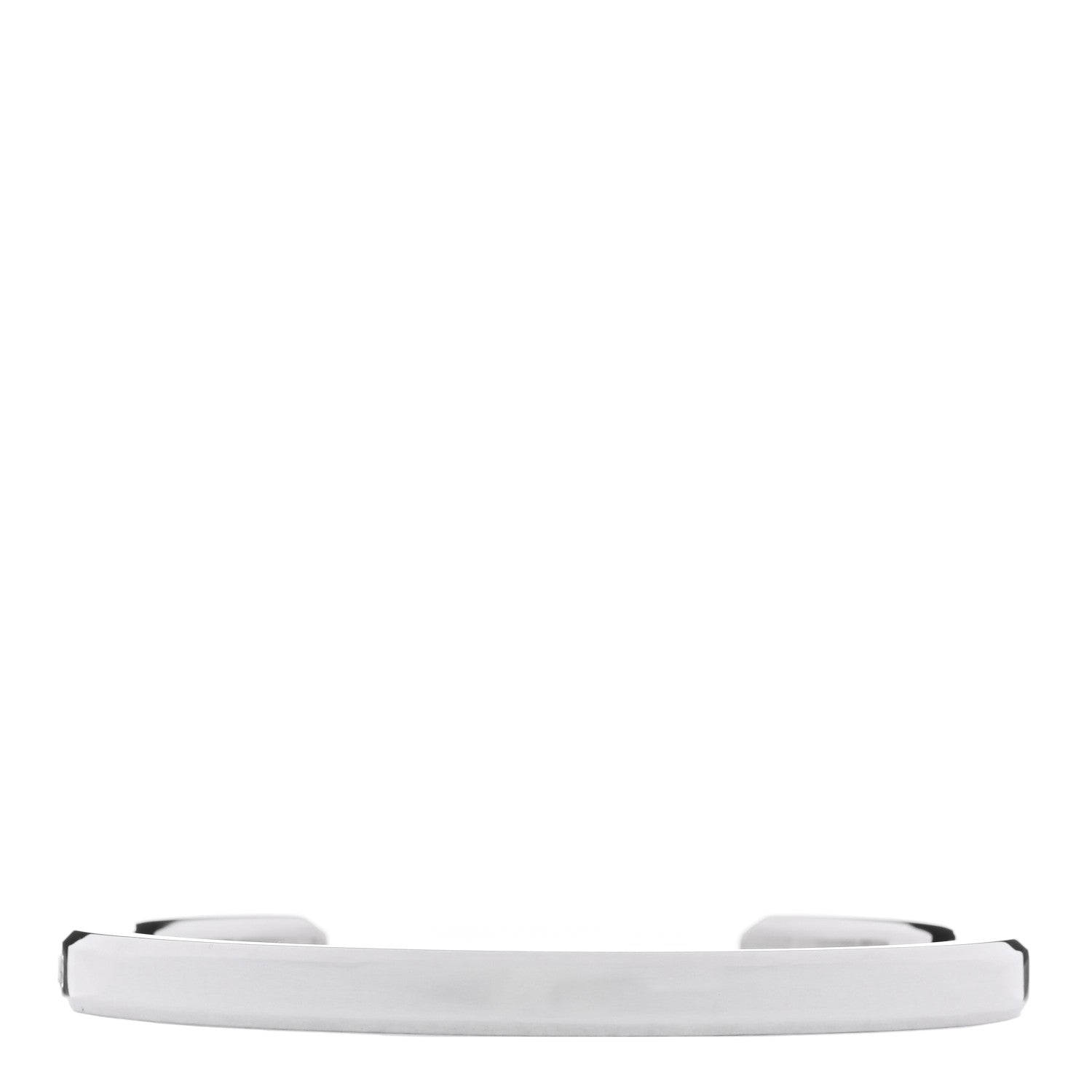 Tiffany Sterling Silver Narrow Makers Cuff Bracelet 1 of 6