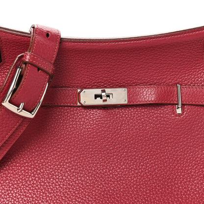Hermes Taurillon Clemence Jypsiere 28 Rubis 8 of 12