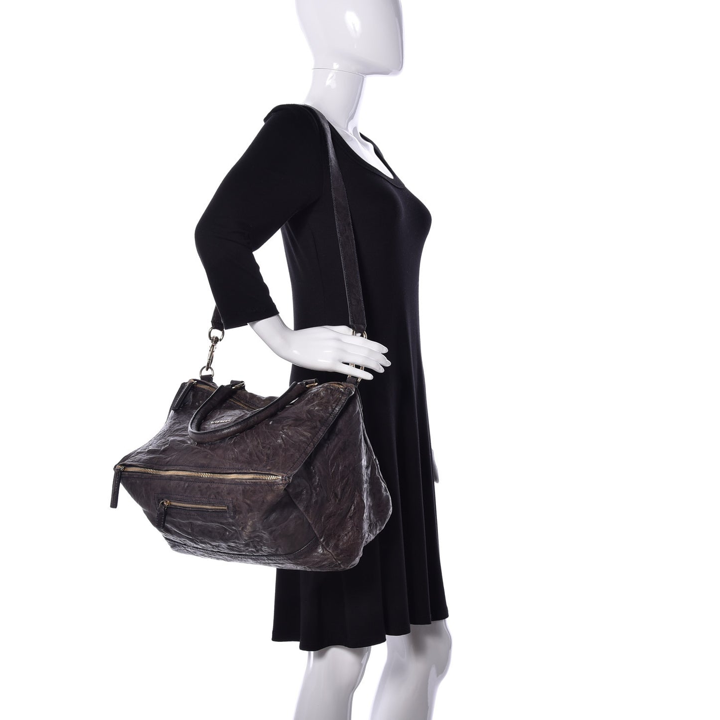 Tumbled Sheepskin Large Pandora Black