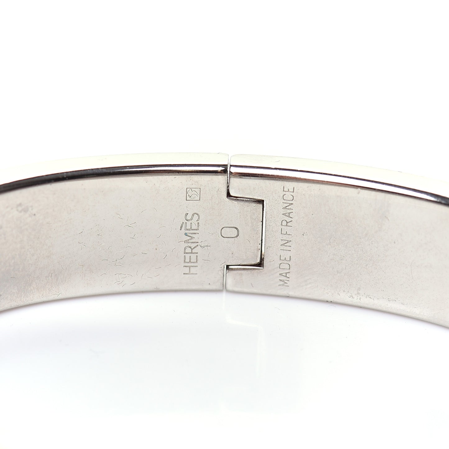 Narrow Enamel Clic Clac H Bracelet PM Bleu Royal