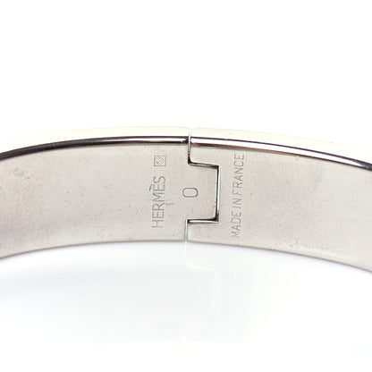 Hermes Narrow Enamel Clic Clac H Bracelet PM Bleu Royal 4 of 4