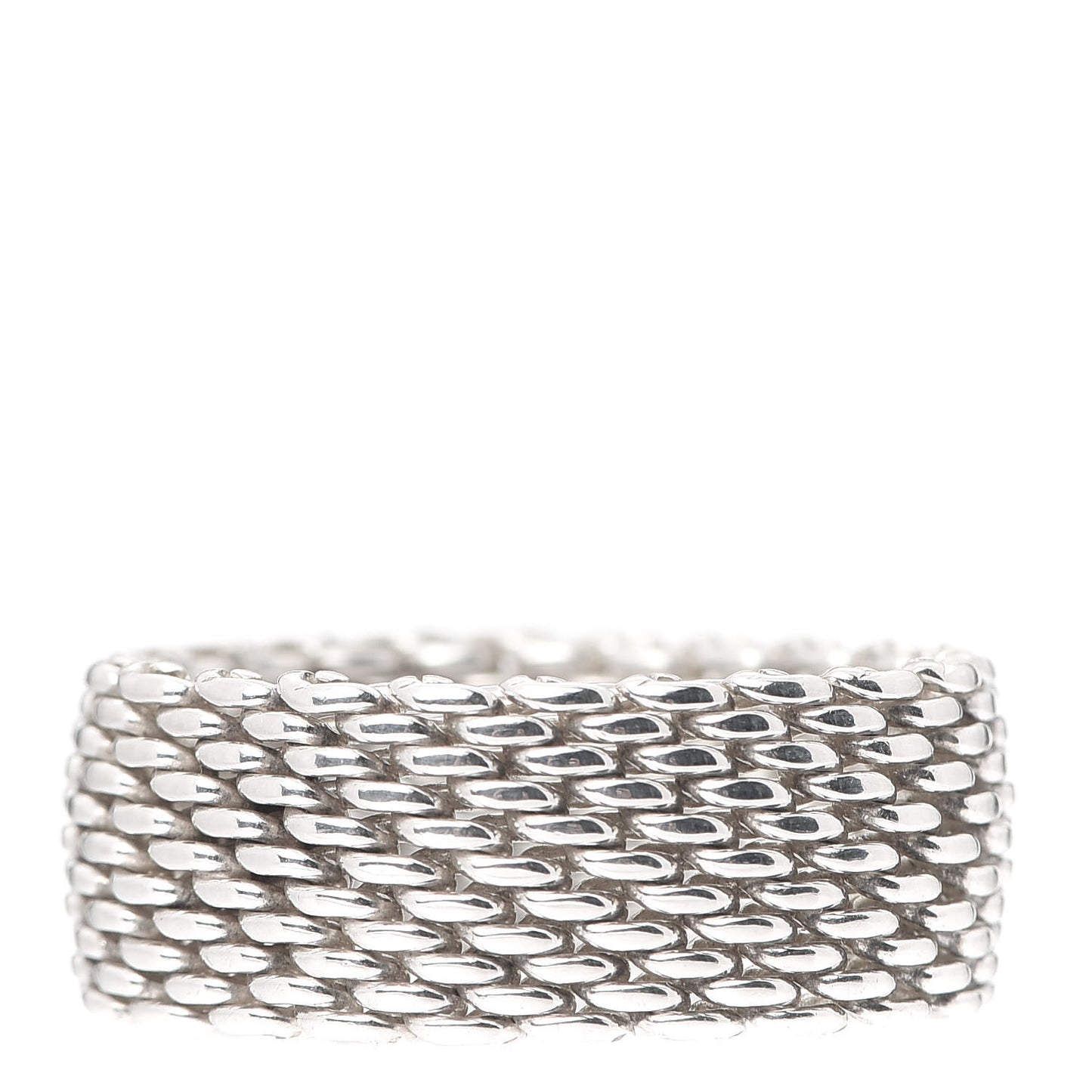 Sterling Silver Somerset Mesh Ring 59 8.75