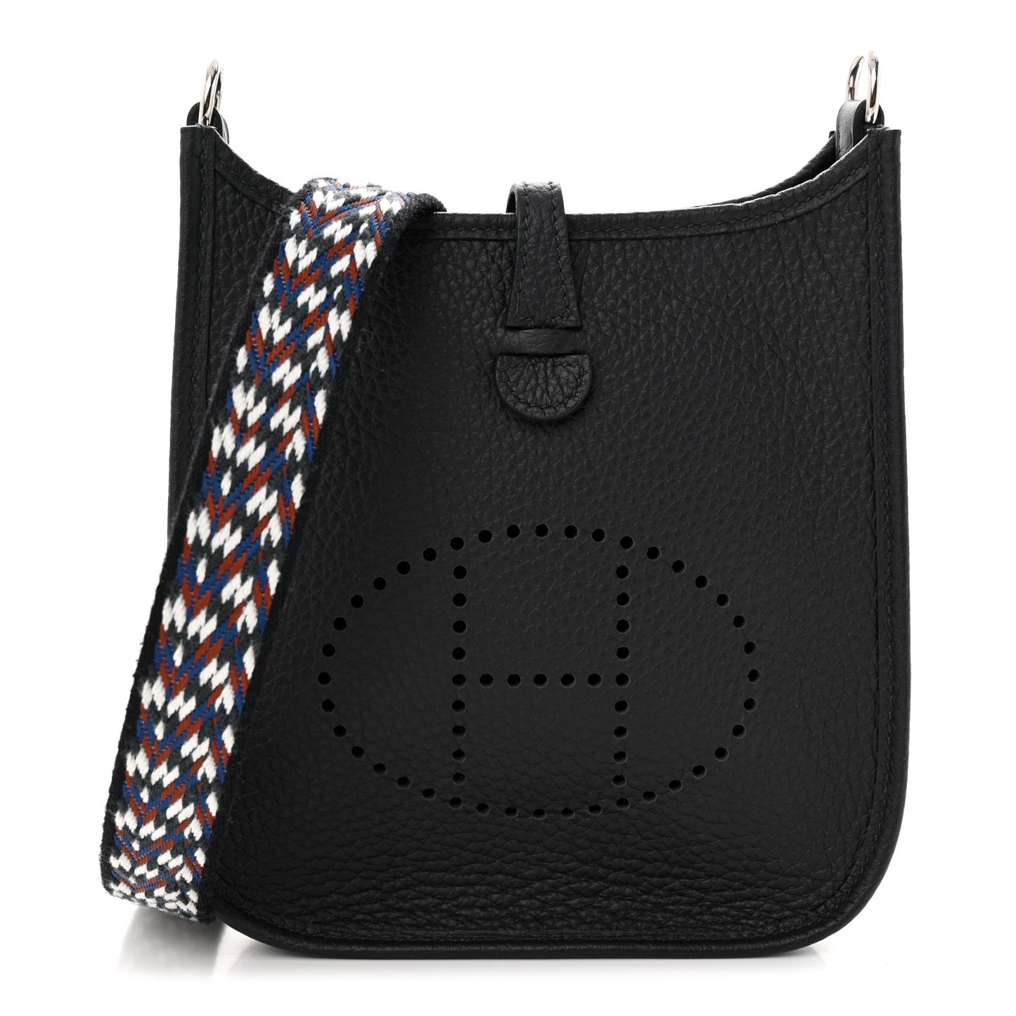 Taurillon Clemence Zigzag Evelyne TPM Caban Black Bleu Zellige Indigo