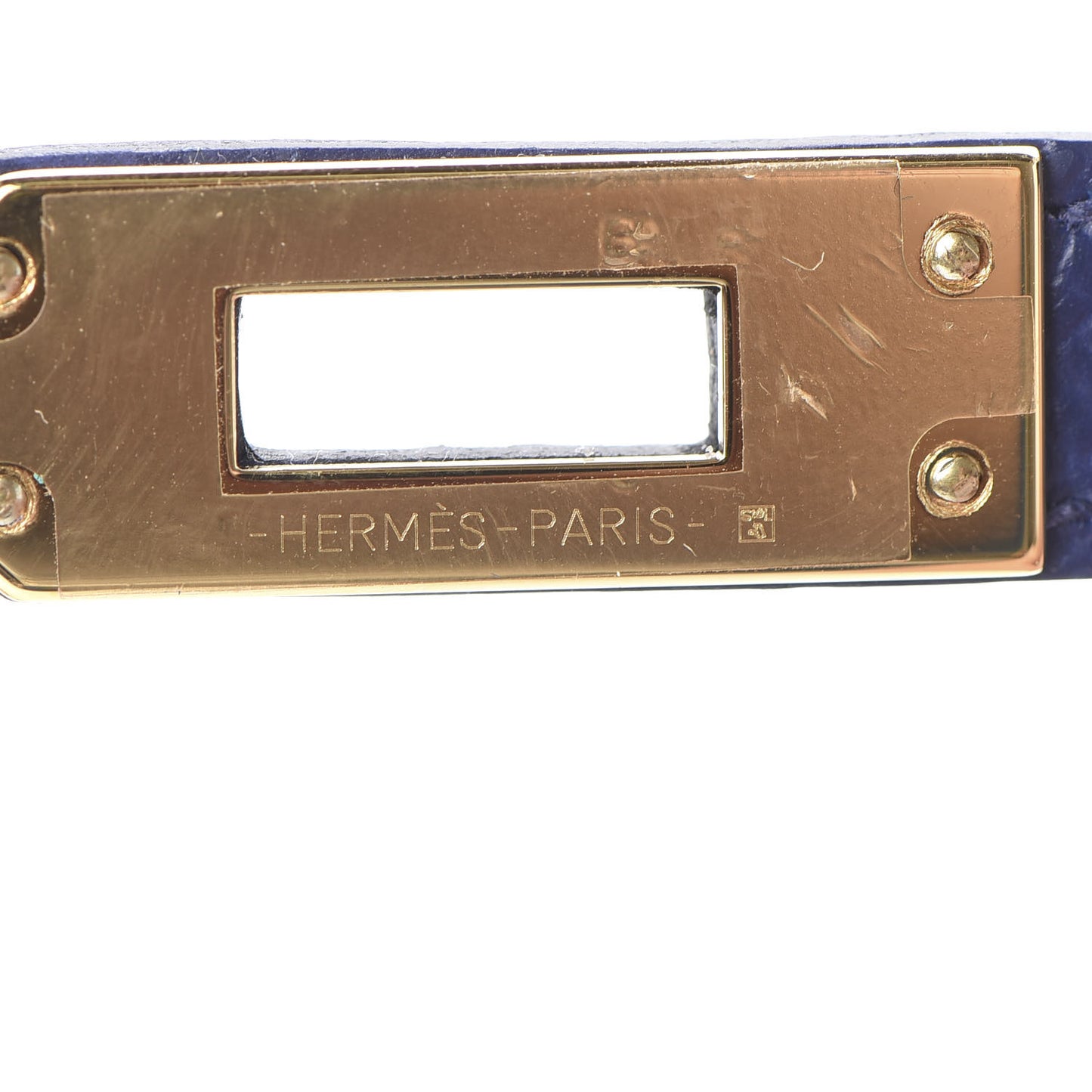 Epsom Kelly Sellier 25 Bleu Saphir