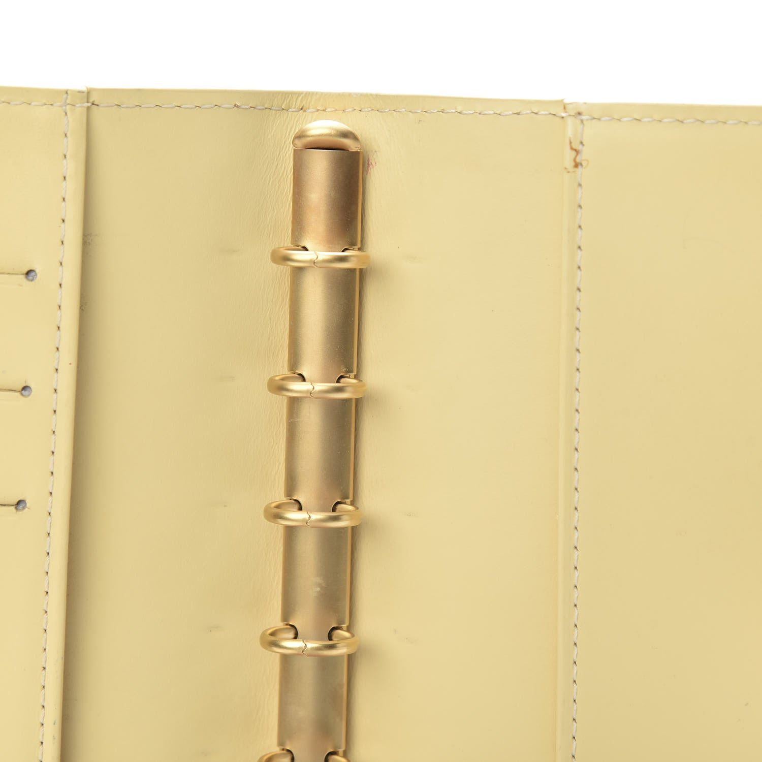 Louis Vuitton Epi Small Ring Agenda Cover Vanilla 8 of 11