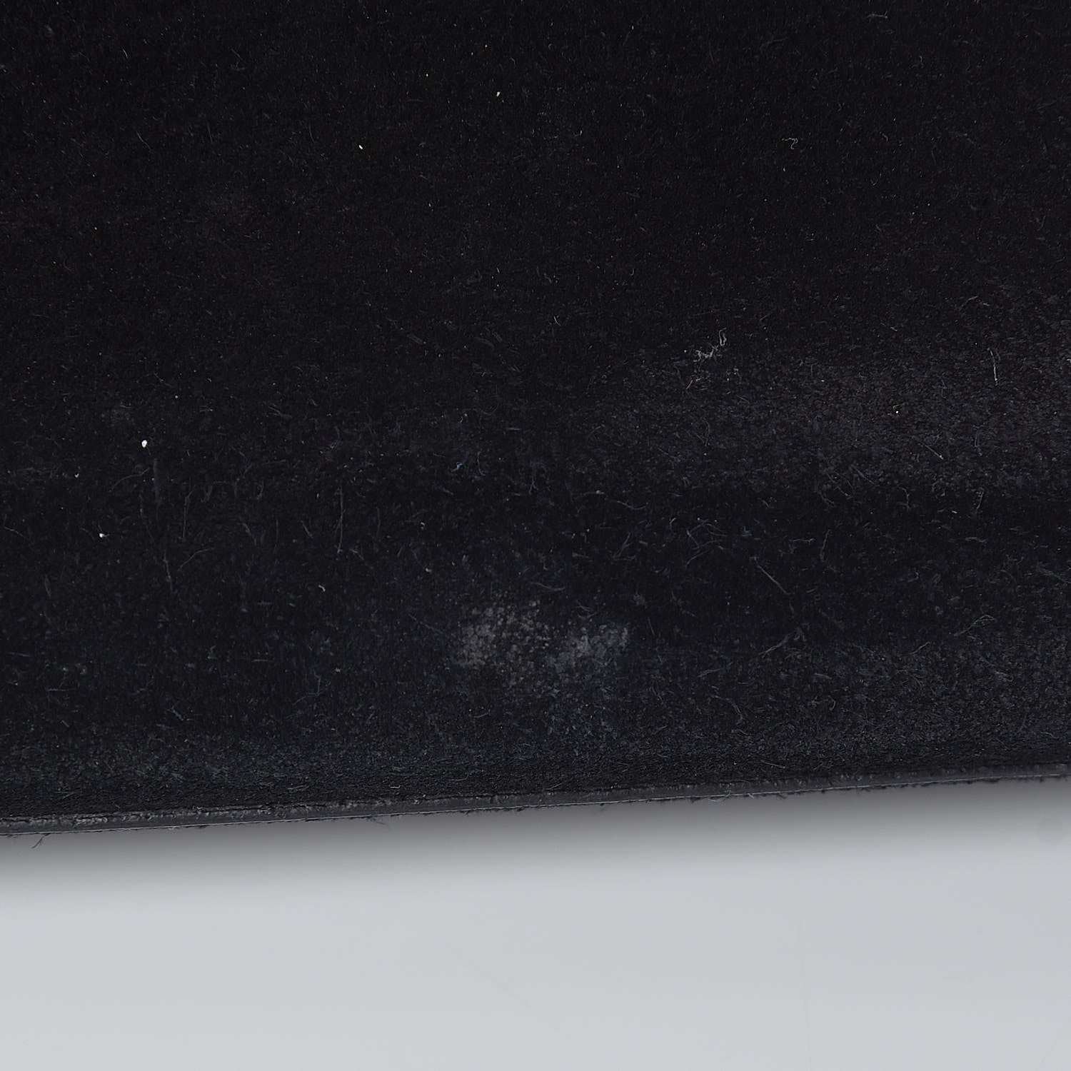 Saint Laurent Velvet Classic Monogram Cassandre Tassel Clutch Black 12 of 17
