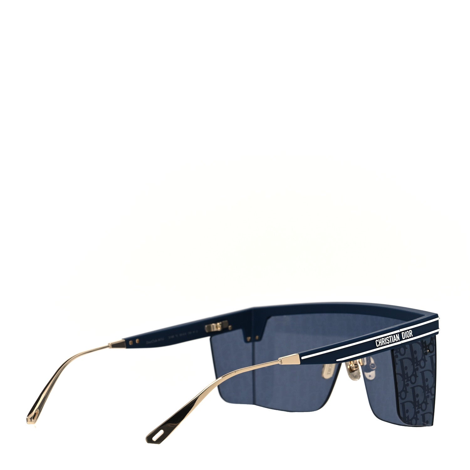 Christian Dior Oblique Diorclub M1U Mask Sunglasses Blue 4 of 8