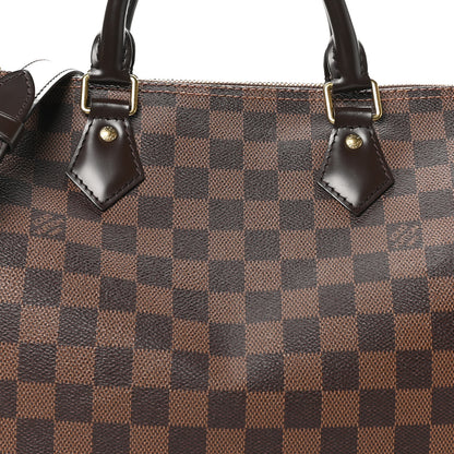 Louis Vuitton Damier Ebene Speedy Bandouliere 30 8 of 12
