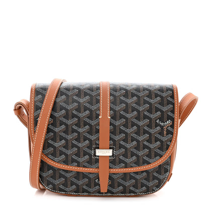 Goyard Goyardine Belvedere II PM Messenger Bag Black Gold 1 of 10