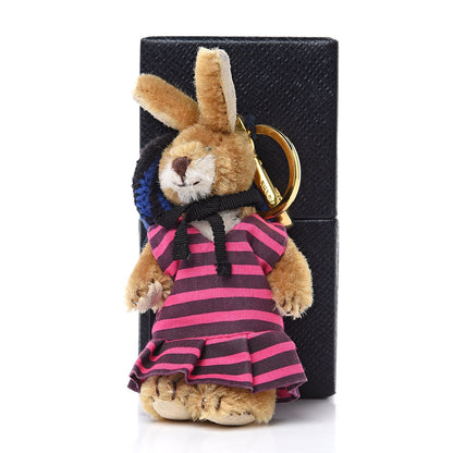 Prada Trick LuLu Keychain Charm Naturale Fuxia 3 of 3