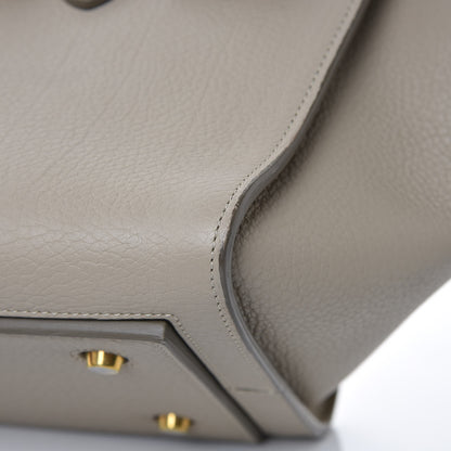 Celine Crisped Calfskin Small Tie Knot Tote Light Taupe 13 of 15